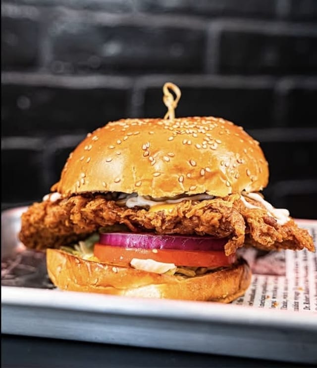 OMG Buffalo Crispy Chicken.